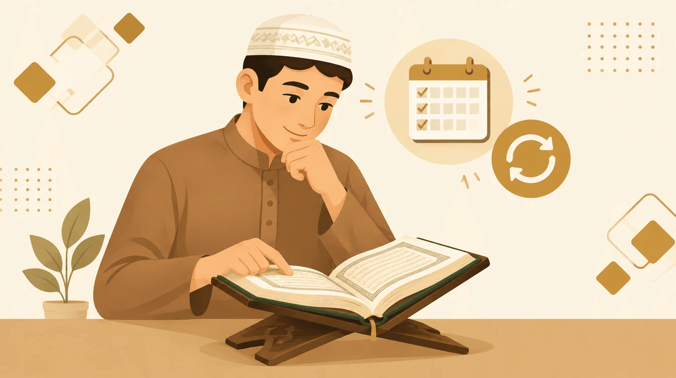 الحفظ والمراجعة